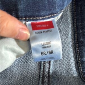 Express Blue Denim High Rise Jeans